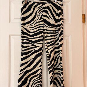 Sexy, Zebra Capri Pants | Y2K